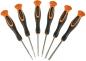 Preview: ChiliTec Feinmechaniker-Schraubendrehersatz 6x Torx-Schraubendreher