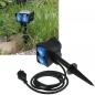 Preview: ChiliTec Gartensteckdose mit Erdspieß, 4-fach IP44, 2m Kabel