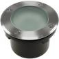 Preview: ChiliTec Bodenleuchte "BEL GX53 R " rund ØxT 12x7cm, IP65, GX53 Fassung