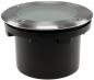 Preview: ChiliTec Bodenleuchte "BEL GX53 R " rund ØxT 12x7cm, IP65, GX53 Fassung