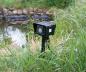 Preview: ChiliTec Gartensteckdose mit Erdspieß, 2-fach IP44, 2m Kabel, Zeitschaltuhr