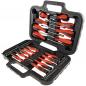 Preview: ChiliTec Schraubendreher Set 58-teilig mit Koffer 18 Schraubendreher, 40 Bits