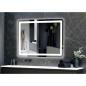 Preview: ChiliTec LED Spiegel "Espelho Q70" 70x50cm 230V, 23W, 1750lm, 4000K, Touchschalter # Achtung! Separates Versandpaket #