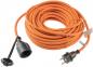 Preview: ChiliTec Verlängerungskabel 25m, IP44, Orange H07RN-F 3G1,5 , Stecker / Kupplung