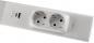 Preview: 60cm ChiliTec LED Unterbauleuchte "Arusha", weiß USB A+C PD, Licht neutralweiß