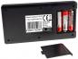 Preview: ChiliTec Paketwaage / Versandwaage "CT PW-100rf" 0,1-100kg, ±10g,38x30cm Edelstahl Platte