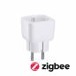 Preview: Paulmann Smart Plug ZigBee Schuko Stecker 230V 16A max 3500W Weiß Kunststoff 50131