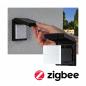 Preview: Paulmann 50137 Wandschalter Smart Home Zigbee On/Off/Dimm Outdoor Schwarz