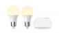 Preview: Set Nordlux Smart Starterset 2 x E27 LED Bridge Bluetooth Tunable White