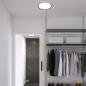 Preview: Nordlux moderne Liva Smart Color Ceiling Weiß dimmbar Spritzwasser geschützt