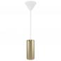 Preview: Nordlux Alanis elegante Pendelleuchte Messing GU10 minimalistisches Design