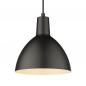 Preview: Halo Design Metropole Pendelleuchte 1-flammig in Schwarz ø20cm