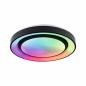 Preview: Paulmann 70545 LED Deckenleuchte Rainbow mit Regenbogeneffekt 38,5W dimmbar Schwarz/Weiß