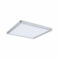 Preview: Paulmann 70994 LED Panel Atria Shine Backlight eckig modern schlicht warmweiß Chrom matt