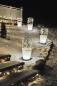Preview: Konstsmide 7453-000 Assisi beleuchteter Outdoor Pflanzkübel weiss