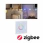 Preview: Paulmann 78423 LumiTiles Zubehör Smart Home Zigbee Square Touch Modul 100x10mm Regenbogen/ Weiß+ Weiß Kunststoff/Aluminium
