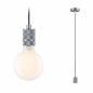 Preview: Paulmann 78434 Neordic Pendelleuchte Tilla E27 vintage 60W Alu dimmbar Metall