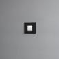 Preview: Konstsmide 7864-750 Chieri Wand- und Treppenabsatzleuchte schwarz lackiertes Aluminium, opales Glas