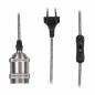 Preview: Paulmann 79771 Neordic Eldar Pendelleuchte inkl Stecker max 1x20W E27 Grau/Nickel geb 230V Metal