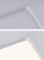 Preview: Paulmann 79941 VariFit LED Einbaupanel Veluna Edge schlicht Spritzwasser geschützt eckig 90x90mm warmweiß Weiß