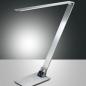 Preview: Wasp LED Schreibtischleuchte Aluminium gebuerstet von Fabas Luce