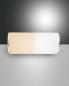 Preview: Italienische LED Tischleuchte in Weiss mit Touchdimmer & Farbtemperaturwechsel