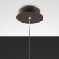 Preview: Prado LED Pendelleuchte im Röhrenstil mit Ober- und Unterlicht in Messing/Schwarz dimmbar von Fabas Luce