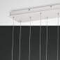 Preview: Prado 8-flammige LED Pendelleuchte im Röhrenstil mit Ober- und Unterlicht in Weiß dimmbar von Fabas Luce