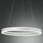 Preview: Palau LED-Pendelleuchtein in Ringform Weiß up&downlight dimmbar Ø60cm von Fabas Luce