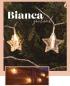 Preview: New Garden BIANCA Lichterkette mit 16 Sternen 4,5 Meter warmweißes Licht für Innen & Außen IP44