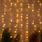 Preview: LUCEO 320 LED-Lichtervorhang 3x2 Meter 400 LEDs Innen & Außen New Garden