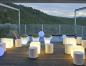Preview: New Garden CUBY 32 Leuchtwürfel & Beistelltisch Solar Akku RGBW Fernbedienung
