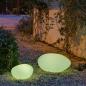 Preview: New Garden PETRA 40 Leuchtender Stein Solar Akku RGBW USB Fernbedienung