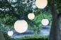 Preview: New Garden NORAI mobile LED Hängeleuchte weiss/grau Akku RGB