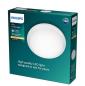 Preview: Runde weiße Philips myLiving LED Deckenleuchte Cinnabar ø40cm warmweißes Licht mit Eye Comfort IP20