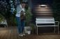 Preview: Philips myGarden LED Aussenwandleuchte Bustan in modernem Anthrazit mit Bewegungsmelder