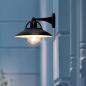 Preview: Philips myGarden Außenwandleuchte Cormorant Schwarz in klassischer Laternenform