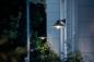 Preview: Philips myGarden Außenwandleuchte Cormorant Schwarz in klassischer Laternenform