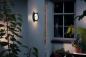 Preview: Philips myGarden Elegante runde LED Aussenwandleuchte Actea Schwarz