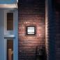 Preview: Philips Moderne Außen Wandlampe Petronia für Terrasse und Hauseingang in Anthrazit aus Aluminium