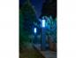 Preview: 77cm hohe Philips Hue LED Garten Wegeleuchte Impress in Schwarz ZigBee steuerbar IP44