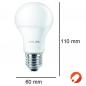 Preview: Helle Philips E27 LED CorePro LED Lampe 11W wie 75W 2700K warmweißes Licht - Aktion: Nur noch begrenzter Bestand verfügbar: