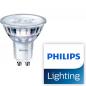 Preview: Philips GU10 CorePro LED Spot 4W wie 35W dimmbar Glas warmweisse Akzentbeleuchtung für Strahler
