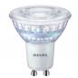 Preview: Philips GU10 CorePro LED Spot 4W wie 50W dimmbar aus Glas 2700K warmweiße Akzentbeleuchtung für Strahler