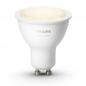Preview: Aktion: Nur noch angezeigter Bestand verfügbar - Philips Hue Warm White GU10 LED Leuchtmittel 5,5W dimmbar Lichtfarbe warmweiß 2700K