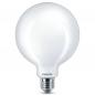 Preview: PHILIPS Helle E27 LED Globe Lampe G120 10.5W wie 100W 2700K warmweißes Licht mit Milchglas