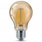 Preview: PHILIPS E27 LED Lampe Vintage Glühbirne 4W wie 35W extra gemütliches Warmweiß 2500K GOLD Edition