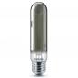 Preview: PHILIPS E27 LED Vintage Rauchglas Lampe in Stabform 2.3W wie 11W extra warmweiss & dekorativ