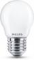 Preview: PHILIPS E27 LED Leuchtmittel Tropfenform 6.5W als 60W Ersatz universalweisses Licht opalweiss mattiert