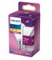 Preview: Nur noch angezeigter Bestand verfügbar: Philips LED Lampe Classic E14 Tropfen 2.2W wie 25W 2700K Matt warmweißes blendfreies Licht